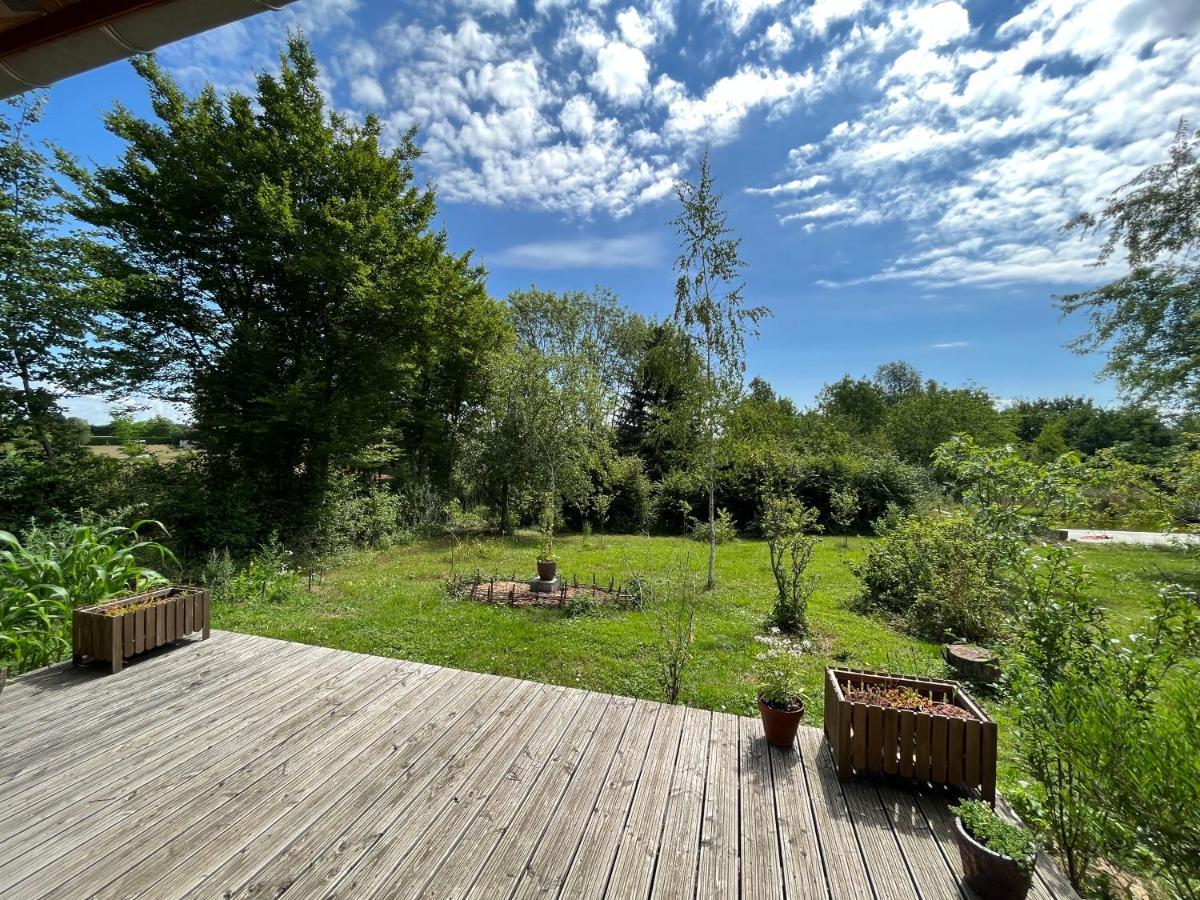 Saint-Usuge Ecolieu Le Chant Du Temps B&B 외부 사진